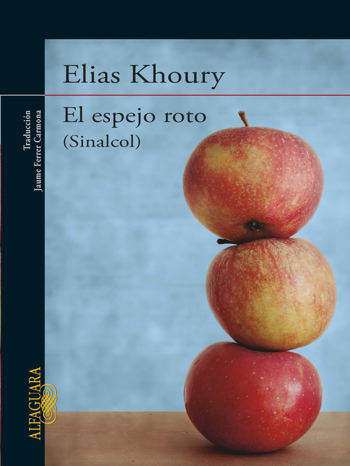 Title details for El espejo roto by Elias Khoury - Wait list